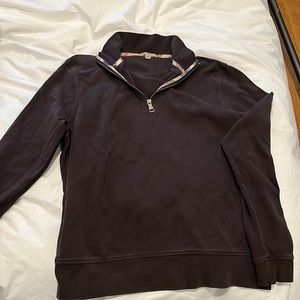 Men’s Burberry 1/4 zip sweater